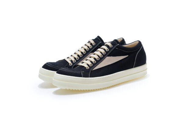 Rick Owens DRKSHDW Black Denim Vintage Vans Sneakers