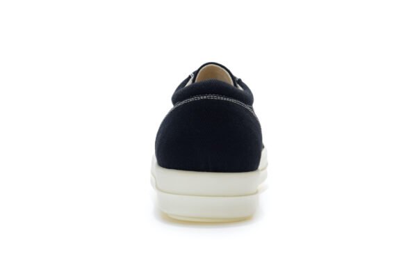 Rick Owens DRKSHDW Black Denim Vintage Vans Sneakers - Image 5