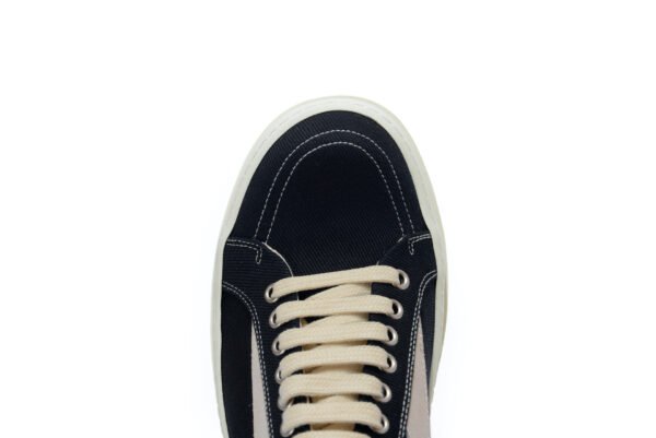 Rick Owens DRKSHDW Black Denim Vintage Vans Sneakers - Image 11
